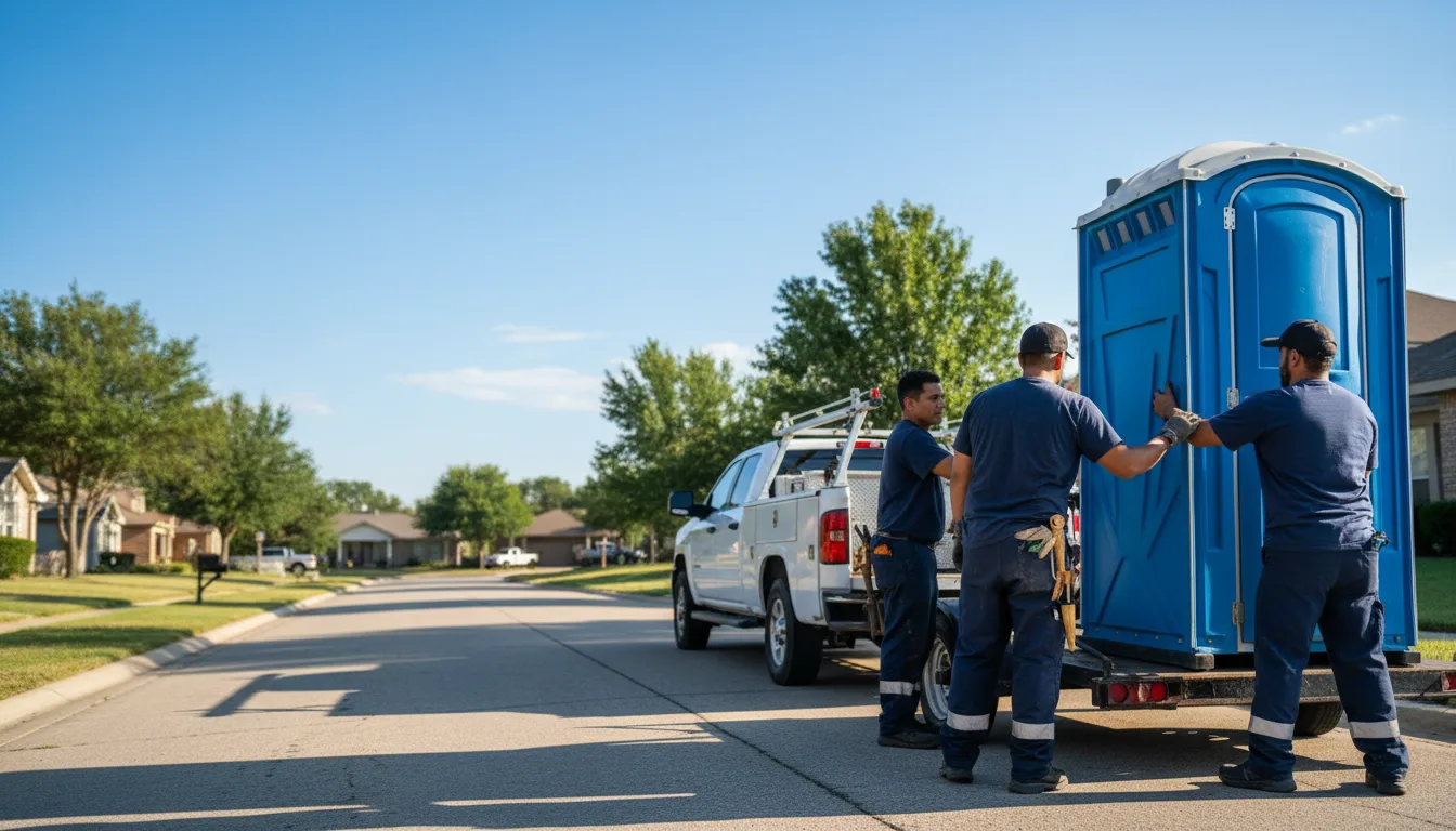 Portable Toilet Rental in Albert, OK near me